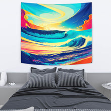 Load image into Gallery viewer, BEACH LIT VIBEZ! TAPESTRY