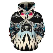 Load image into Gallery viewer, SASQUATCH TRIBAL MASK-5 HOODIE