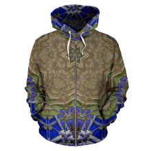 Load image into Gallery viewer, ZION MON "NOIZ" OG ZIP-UP HOODIE #1