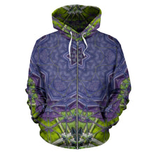 Load image into Gallery viewer, ZION MON "NOIZ" OG ZIP-UP HOODIE #3
