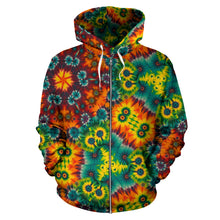 Load image into Gallery viewer, DEEP REGGAE PORTAL ZIP-UP HOODIE #2