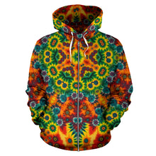 Load image into Gallery viewer, DEEP REGGAE PORTAL ZIP-UP HOODIE #3
