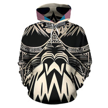 Load image into Gallery viewer, SASQUATCH TRIBAL MASK-6 HOODIE