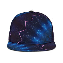 Load image into Gallery viewer, FRACTURED BLUE TERRESTRIAL HORIZONS SNAPBACK HAT
