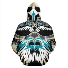 Load image into Gallery viewer, SASQUATCH TRIBAL MASK-4 HOODIE
