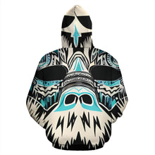 Load image into Gallery viewer, SASQUATCH TRIBAL MASK-3 HOODIE