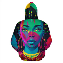 Load image into Gallery viewer, RASTA WOMEN OF REGGAE ZIP-UP HOODIE #2