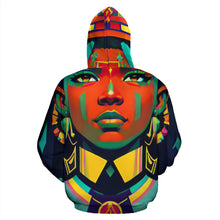 Load image into Gallery viewer, RASTA WOMEN OF REGGAE ZIP-UP HOODIE #1