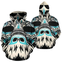 Load image into Gallery viewer, SASQUATCH TRIBAL MASK-3 HOODIE