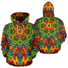 Load image into Gallery viewer, DEEP REGGAE PORTAL ZIP-UP HOODIE #3