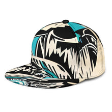 Load image into Gallery viewer, SASQUATCH TRIBAL MASK-3 SNAPBACK HAT