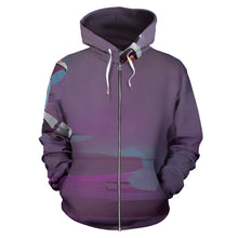 Load image into Gallery viewer, DIGITAL ZIP-4 HOODIE (VOYAGER ABYSS)