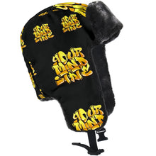 Load image into Gallery viewer, YOUR MIND STATE GRAFFITI TRAPPER HAT (YELLOW+BLACK)