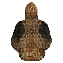 Load image into Gallery viewer, CITRINE SYMMETRY ZIP-UP HOODIE
