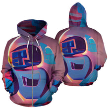 Load image into Gallery viewer, DIGITAL ZIP-6 HOODIE (GALACTIC VOYAGER)