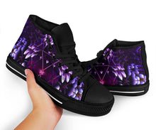 Load image into Gallery viewer, TERRESTRIAL GARDENS HIGH TOPS (PURPLE)