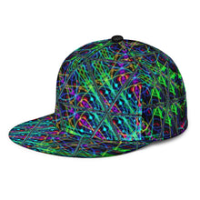Load image into Gallery viewer, SUBLIMINAL CONSCIOUSNESS SNAPBACK HAT (SPLATTER HOUSE 2.0)