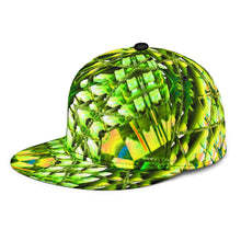 Load image into Gallery viewer, SECTRUM GENERATOR SNAPBACK HAT (GREEN/YELLOW)