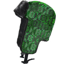 Load image into Gallery viewer, SACRED AZTEC TRAPPER HAT (GREEN)