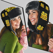 Load image into Gallery viewer, YOUR MIND STATE GRAFFITI TRAPPER HAT (YELLOW+BLACK)