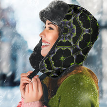 Load image into Gallery viewer, DARKNESS EQUALS LIGHT TRAPPER HAT