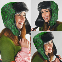 Load image into Gallery viewer, SACRED AZTEC TRAPPER HAT (GREEN)