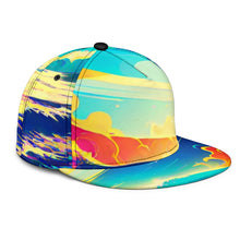 Load image into Gallery viewer, BEACH LIT VIBEZ! SNAPBACK HAT
