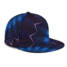 Load image into Gallery viewer, FRACTURED BLUE TERRESTRIAL HORIZONS  SNAPBACK HAT
