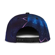 Load image into Gallery viewer, FRACTURED BLUE TERRESTRIAL HORIZONS  SNAPBACK HAT
