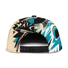 Load image into Gallery viewer, SASQUATCH TRIBAL MASK-4 SNAPBACK HAT
