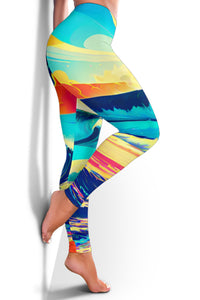 BEACH LIT VIBEZ! LEGGINGS