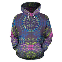 Load image into Gallery viewer, PLEBEIAN TECTONIC ZIP-UP HOODIE
