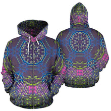 Load image into Gallery viewer, PLEBEIAN TECTONIC ZIP-UP HOODIE
