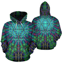 Load image into Gallery viewer, SUBLIMINAL CONSCIOUSNESS ZIP-UP HOODIE

