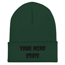 Load image into Gallery viewer, YOUR MIND STATE  Embroidered Cuffed Beanie
