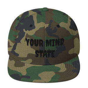 YOUR MIND STATE EMBROIDERED SNAPBACK HATS